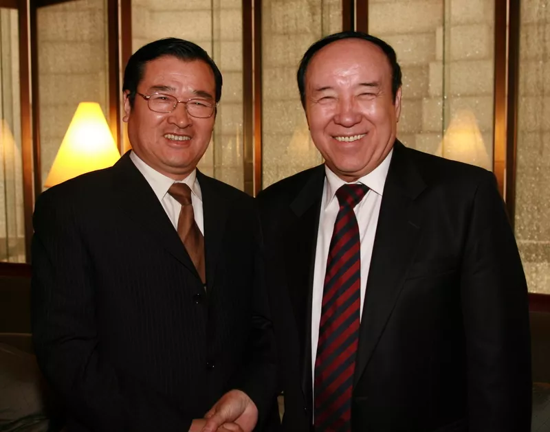 时任全国人大委员会副委员长司马义.买买提会见集团董事长徐继来先生