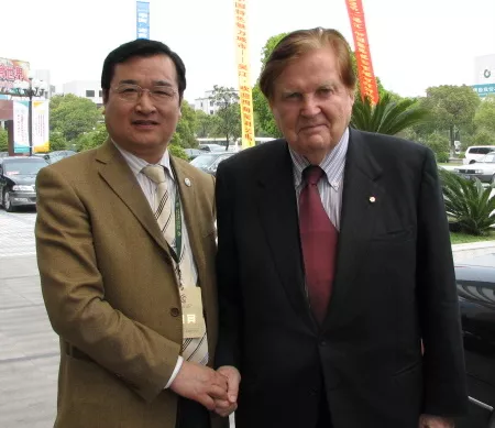 徐总与诺贝尔奖获得者罗博特
